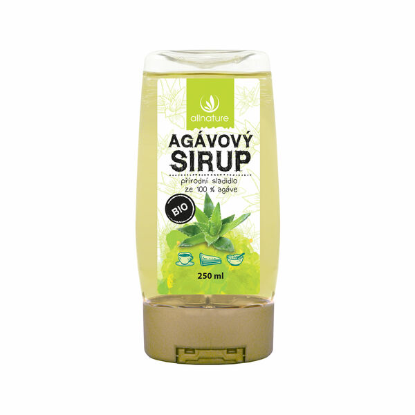 Allnature Agávový sirup BIO 350g porovnat ceny