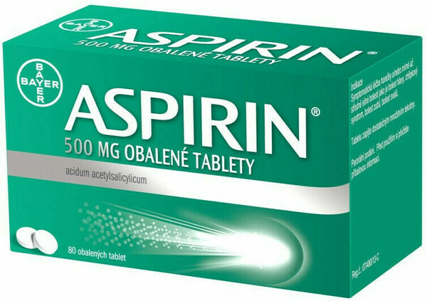 Aspirin 500mg 80 obalených tablet porovnat ceny