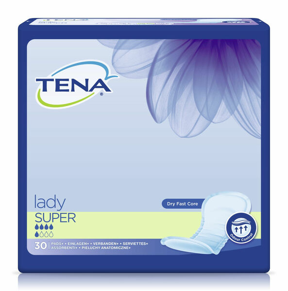 Tena Lady Super inkontinenční vložky 30 ks porovnat ceny