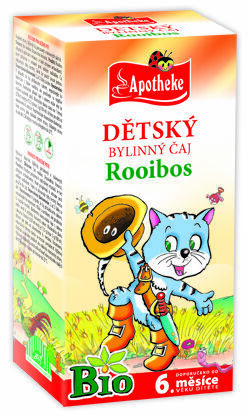 Apotheke Dětský čaj BIO rooibos běžné pití 20x1.5g porovnat ceny