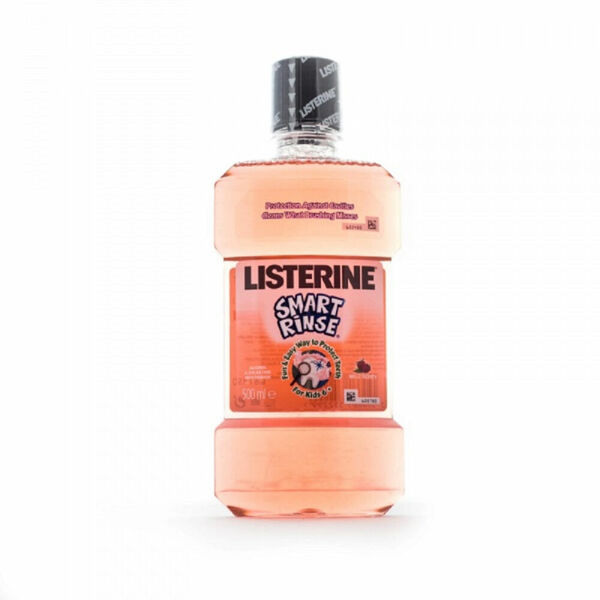 LISTERINE Smart Ústní voda pro děti s ovocnou příchutí 500 ml porovnat ceny