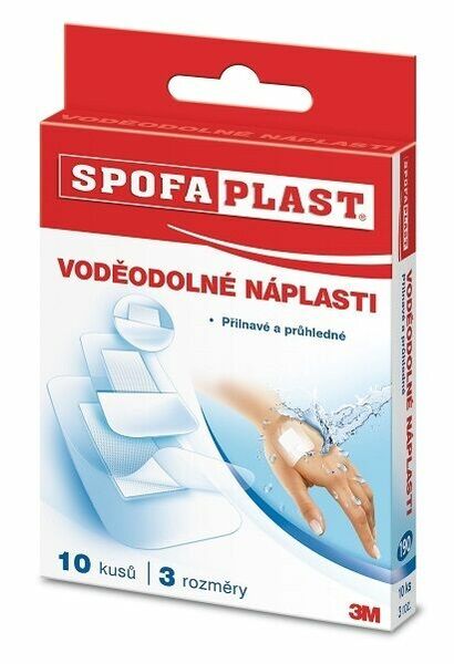 3M Spofaplast 190 Voděodolné náplas.různé vel.10ks porovnat ceny