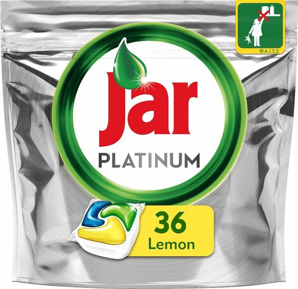 Jar kapsle na nádobí Platinum Yellow 36ks porovnat ceny