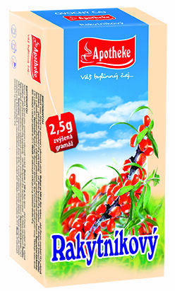 Apotheke Rakytníkový čaj 20x2.5g n.s. porovnat ceny