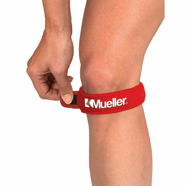 MUELLER Podkolenní pásek červený porovnat ceny