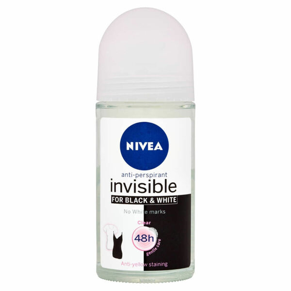 NIVEA Invisible for B&W Clear Kuličkový antiperspirant 50 ml porovnat ceny