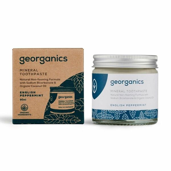Georganics Anglická máta minerální zubní pasta 60 ml porovnat ceny
