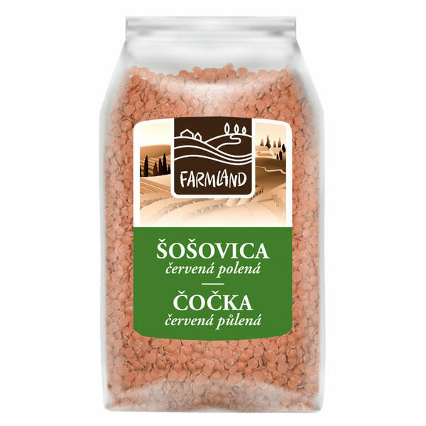 Farmland Čočka červená loupaná 500g porovnat ceny