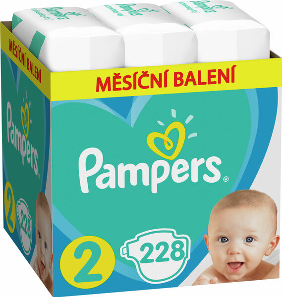 Pampers Active Baby S2 4-8kg, 228ks porovnat ceny