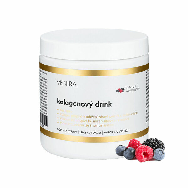 Venira Kolagenový drink, Lesní plody 189g porovnat ceny