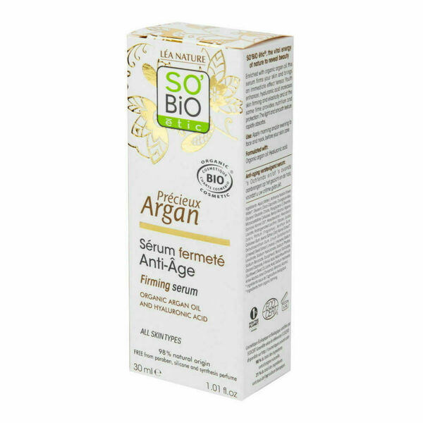 SO´BIO étic Sérum zpevňující Anti-Age Precieux Argan BIO 30ml porovnat ceny