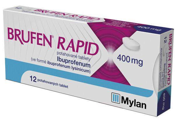 Brufen rapid 400mg potahové tablety 12ks porovnat ceny