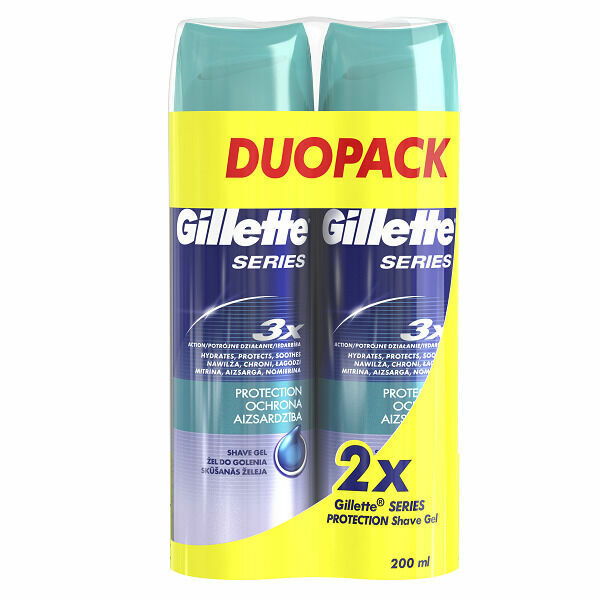 Gillette Series Protection gel 2x200ml porovnat ceny