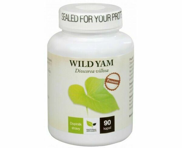 Natural Medicaments Wild Yam PREMIUM 90 kapslí porovnat ceny