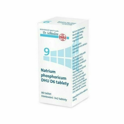 No.9 Natrium phosphoricum DHU D6 80 tablet porovnat ceny