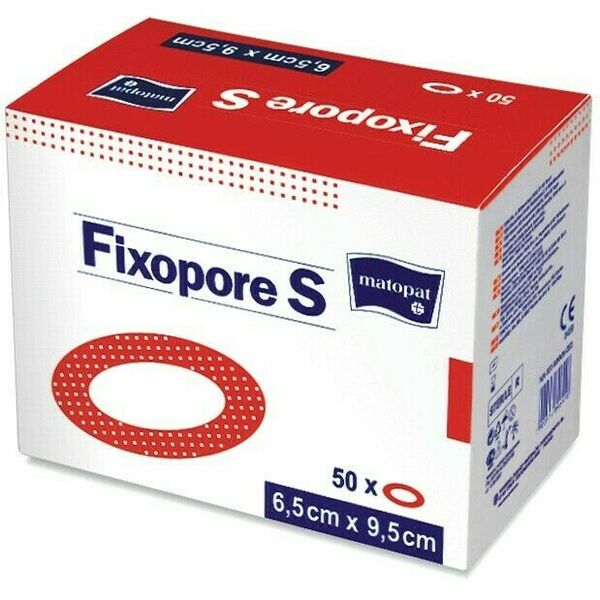 Fixopore S ovál 6.5x9.5cm á 1ks sterilní náplast porovnat ceny