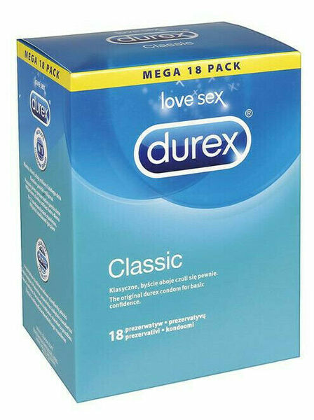 Durex prezervativ Classic 18ks porovnat ceny