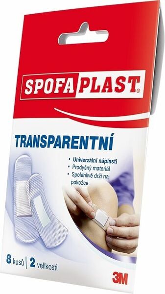 3M Spofaplast 177 Transparentní 8ks porovnat ceny