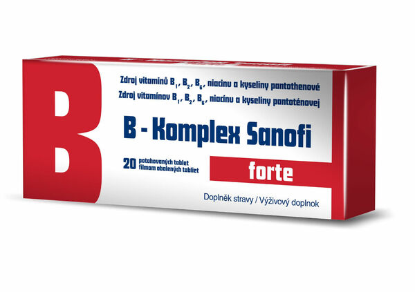 Zentiva B-Komplex forte 20 dražé porovnat ceny