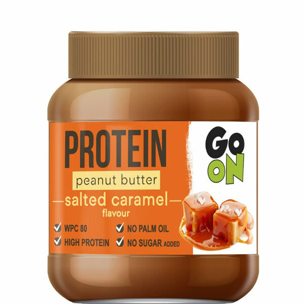 GO ON Proteinové arašídové máslo slaný karamel 350 g porovnat ceny