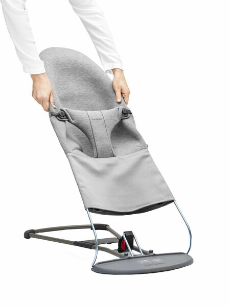 BabyBjörn Potah na lehátko Balance Bliss Light Grey 3D Jersey šedý porovnat ceny