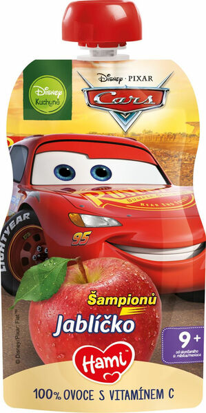 Hami Disney Cars jablíčko kapsička 6x110 g porovnat ceny