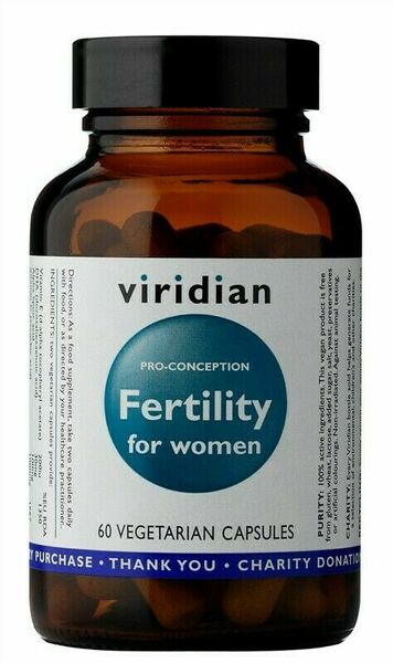 Viridian Fertility for Women 60 kapslí porovnat ceny