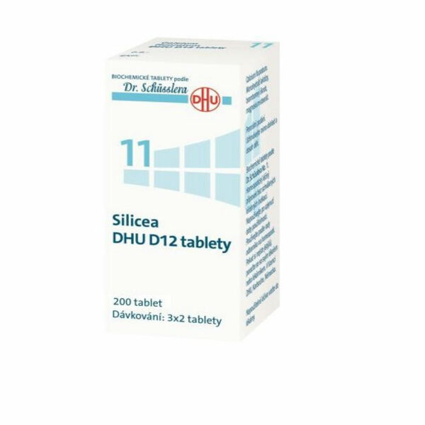 DR. SCHÜSSLERA Silicea DHU D12 No.11 200 tablet porovnat ceny