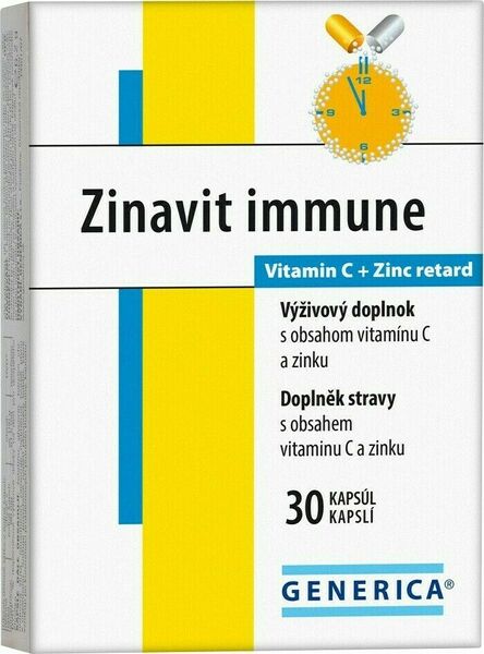 Generica Zinavit immune 30 kapslí porovnat ceny