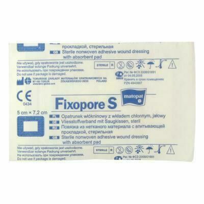 Fixopore S 5 x 7.2 cm á 1 ks sterilní náplast porovnat ceny