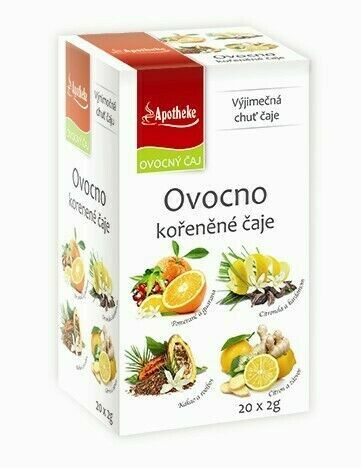 Apotheke Horké kořeněné čaje II 4v1 20x2g porovnat ceny