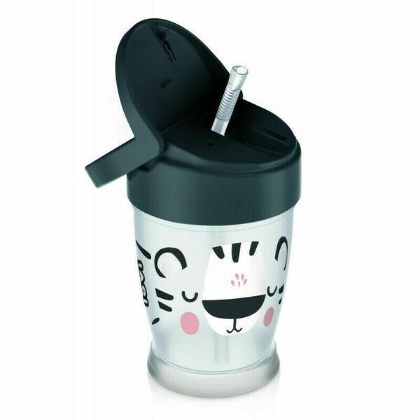 LOVI Hrníček se slámkou SALT&PEPPER JUNIOR 250ml porovnat ceny