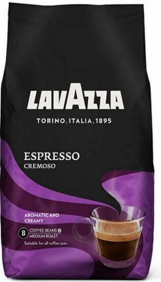Lavazza Cremoso Espresso zrnková káva 1kg porovnat ceny