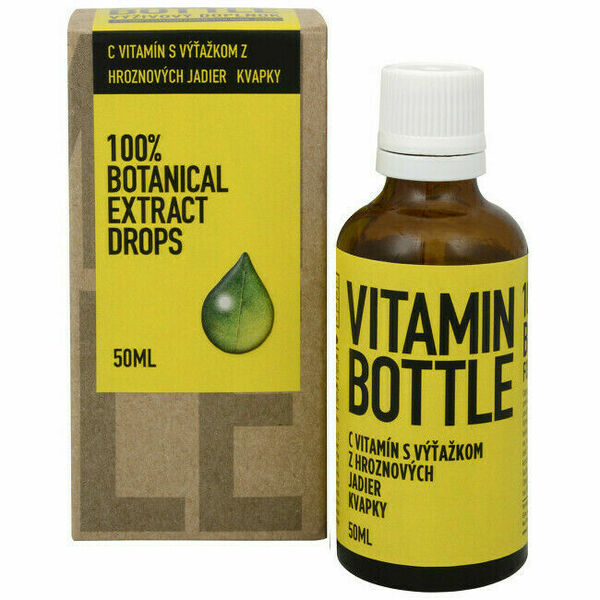 Vitamin Bottle  Vitamin-Bottle Vitamin C s výtažkem z hroznových pecek 50ml porovnat ceny