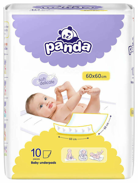Panda Dětské přebalovací podložky 10ks porovnat ceny