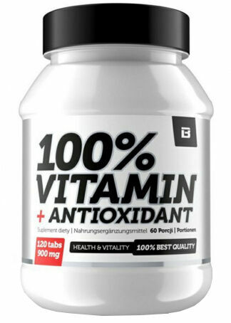 HiTec Nutrition 100% vitamin + antioxidant 120 tablet porovnat ceny