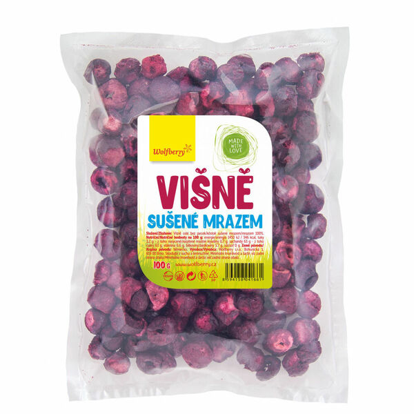 WOLFBERRY Višně lyofilizované 100 g porovnat ceny