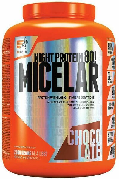 Extrifit Micelar Casein 2kg čokoláda porovnat ceny