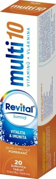Revital Multi10 Pomeranč 20 šumivých tablet porovnat ceny