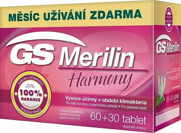 GS Merilin Harmony tablety 60 + 30 porovnat ceny