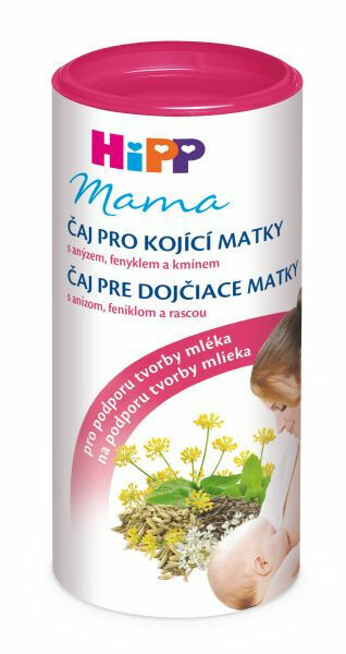 Hipp Čaj pro kojící matky s anýzem, fenyklem a kmínem 200 g porovnat ceny