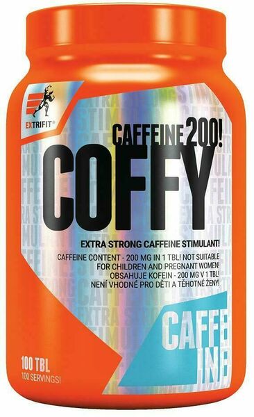 Extrifit Coffy 200mg Stimulant 100 tablet porovnat ceny