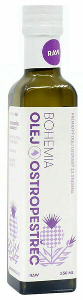 Bohemia Olej z Ostropestřce mariánského RAW 250ml porovnat ceny