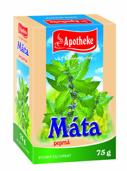 Apotheke Máta peprná-nať sypaný čaj 75g porovnat ceny