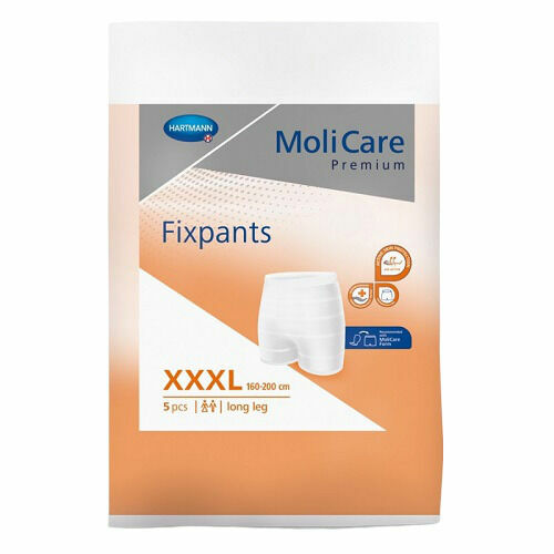 MoliCare Inkontinenční fixační kalhotky Premium Fixpants 3XL 5ks porovnat ceny