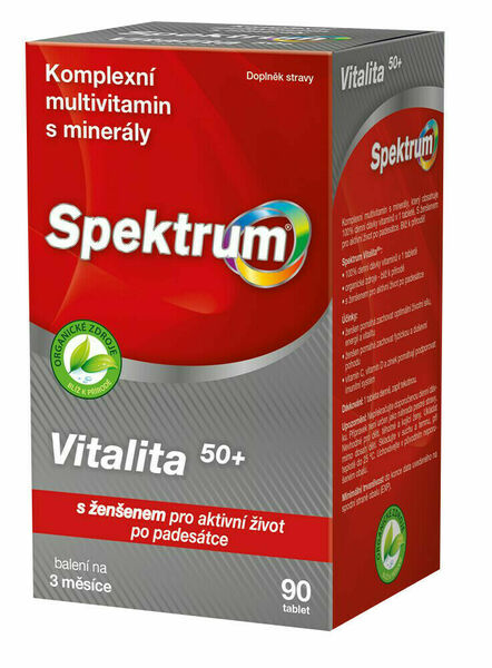 Walmark Spektrum Vitalita 50+ 90 tablet porovnat ceny