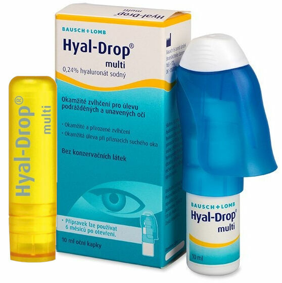 Hyal-Drop  Hyal Drop multi 10ml + balzám na rty porovnat ceny