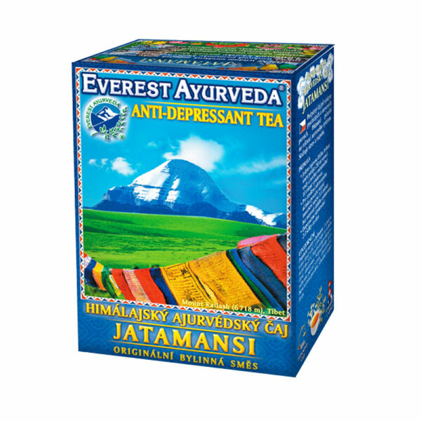 EVEREST AYURVEDA Jatamansi psychická relaxace a duševní rovnováha 100 g sypaného čaje porovnat ceny