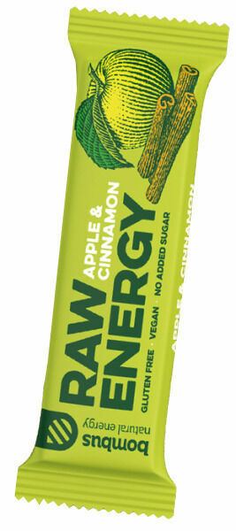 Bombus Raw energy Apple 50g porovnat ceny