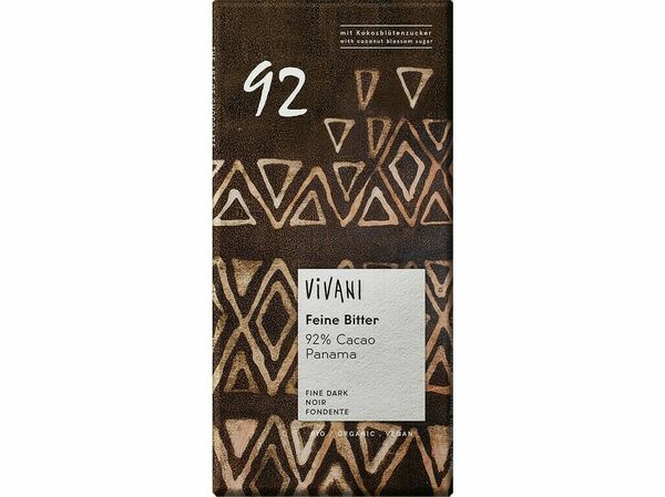 Vivani Bio hořká čokoláda 92% 80g porovnat ceny